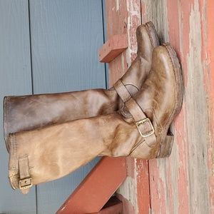 Frye Veronica Buckle Boots